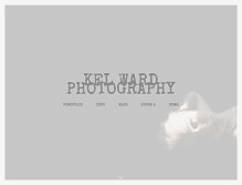 Tablet Screenshot of kelwardphotography.com